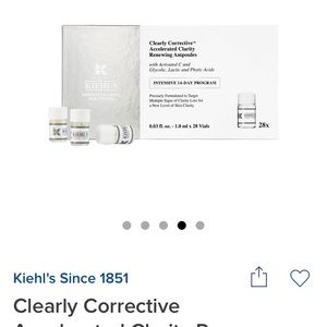 Kiehl’s brightness renewing ampoules